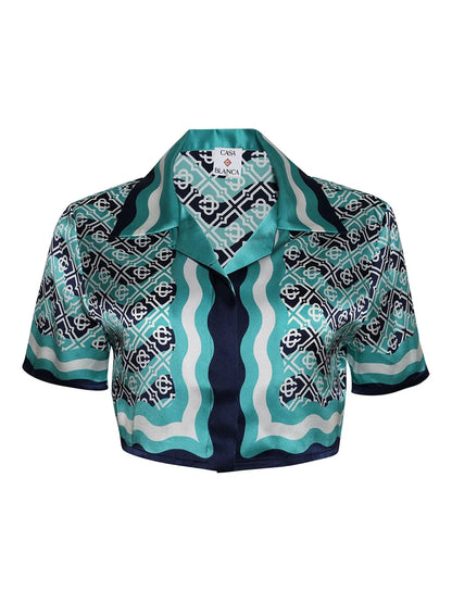 Monogram Wave Shirt