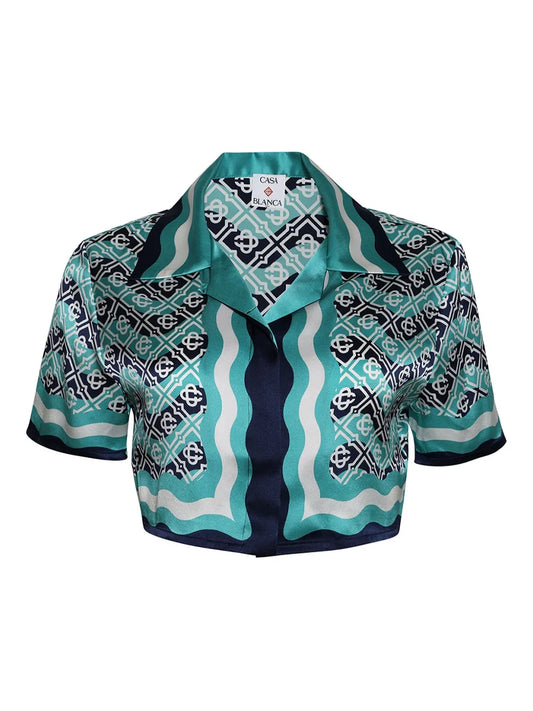 Monogram Wave Shirt