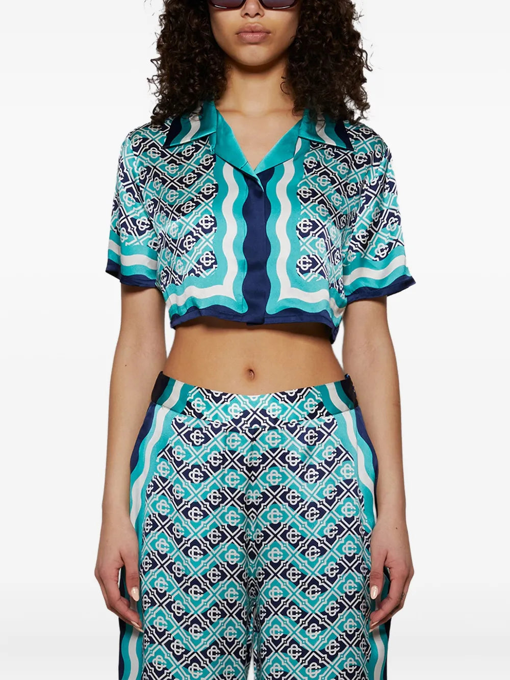 Monogram Wave Shirt