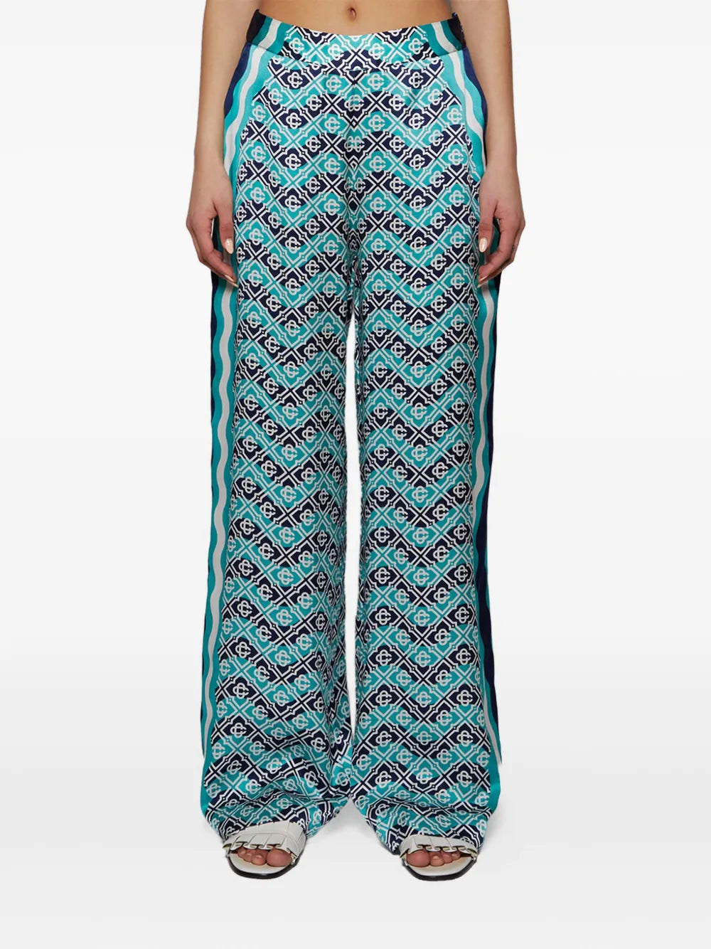Silk-Satin Trousers