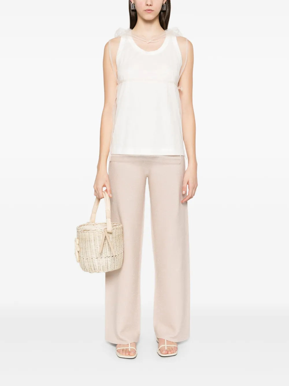 Sheer-Layer Tank Top