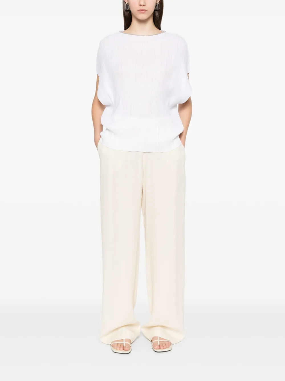 Crepe Trousers