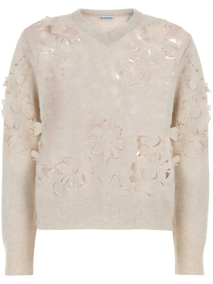Cutout Daisy Sweater