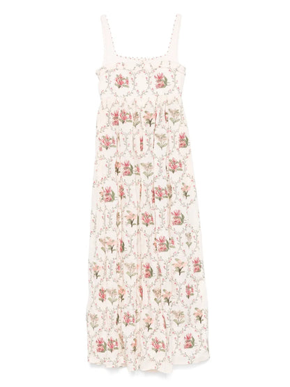 Barbara Orquidea Maxi Dress