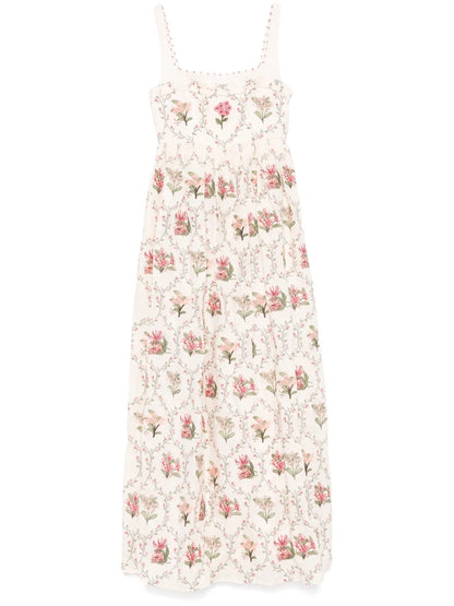 Barbara Orquidea Maxi Dress