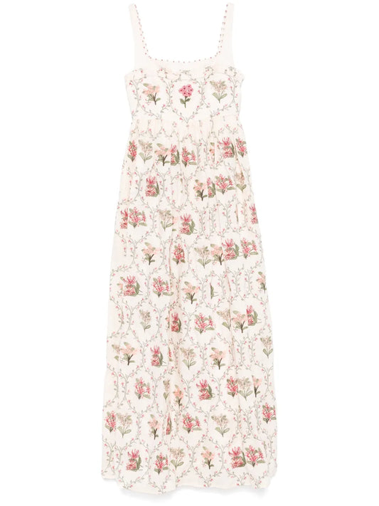Barbara Orquidea Maxi Dress