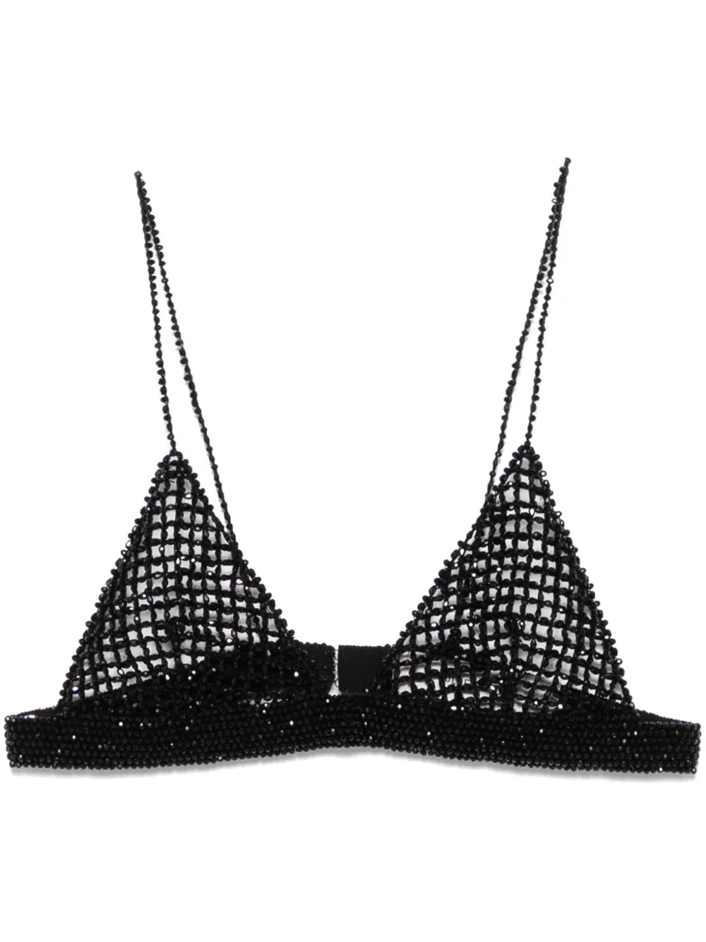 Beaded Crochet Bra Top