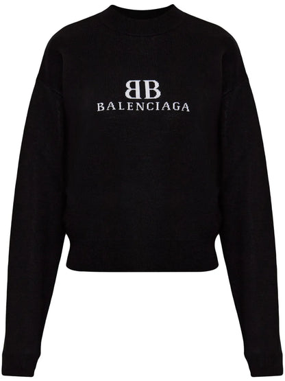 Logo-Intarsia Sweater