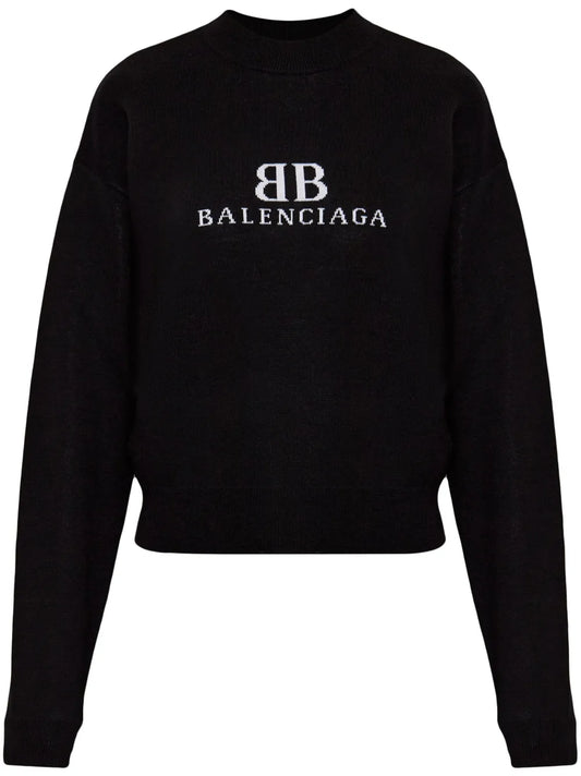 Logo-Intarsia Sweater