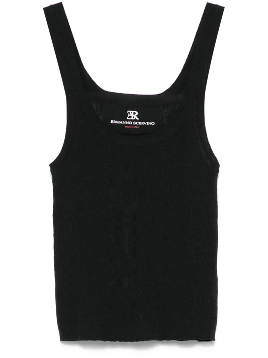 Fine-Knit Tank Top