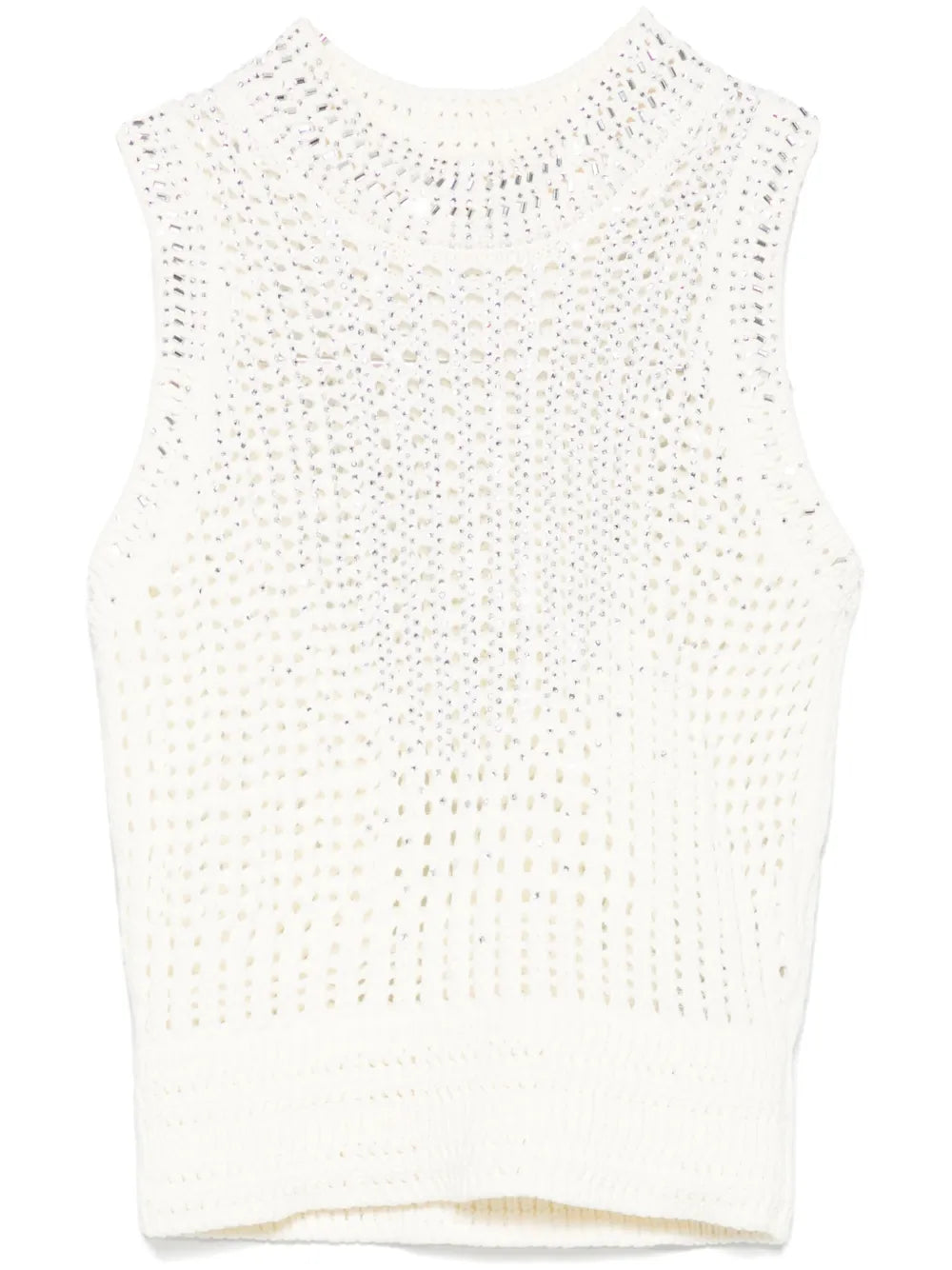Crystal-Embellished Tank Top