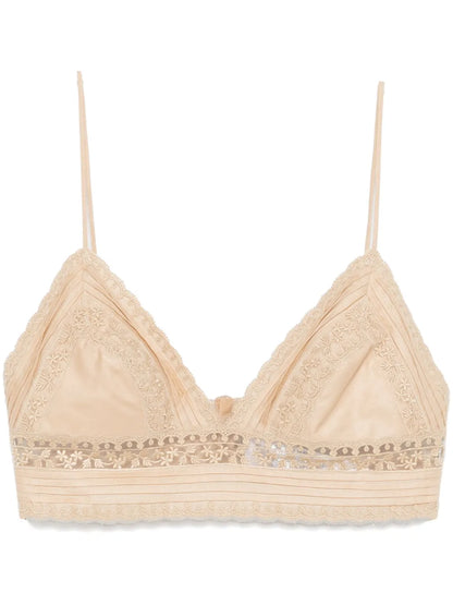 Lace-Detailed Top