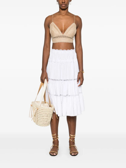 Lace-Detailed Top