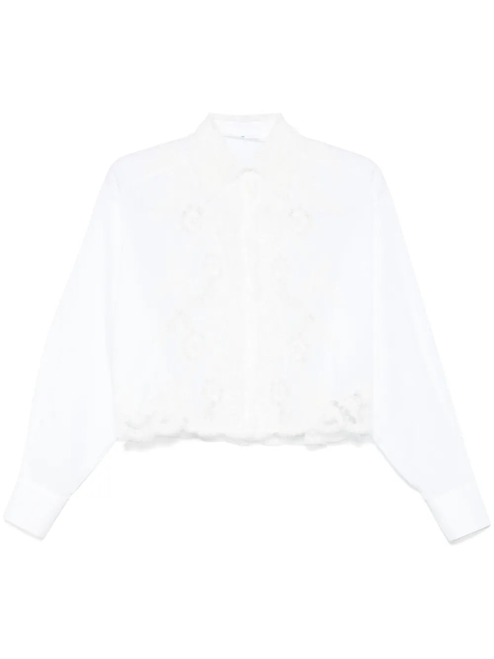 Lace-Detail Shirt