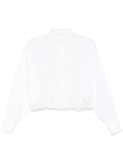 Lace-Detail Shirt