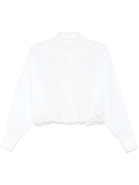 Lace-Detail Shirt