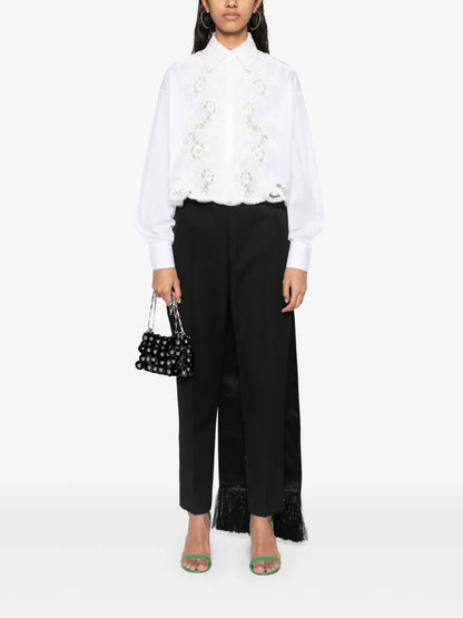 Lace-Detail Shirt