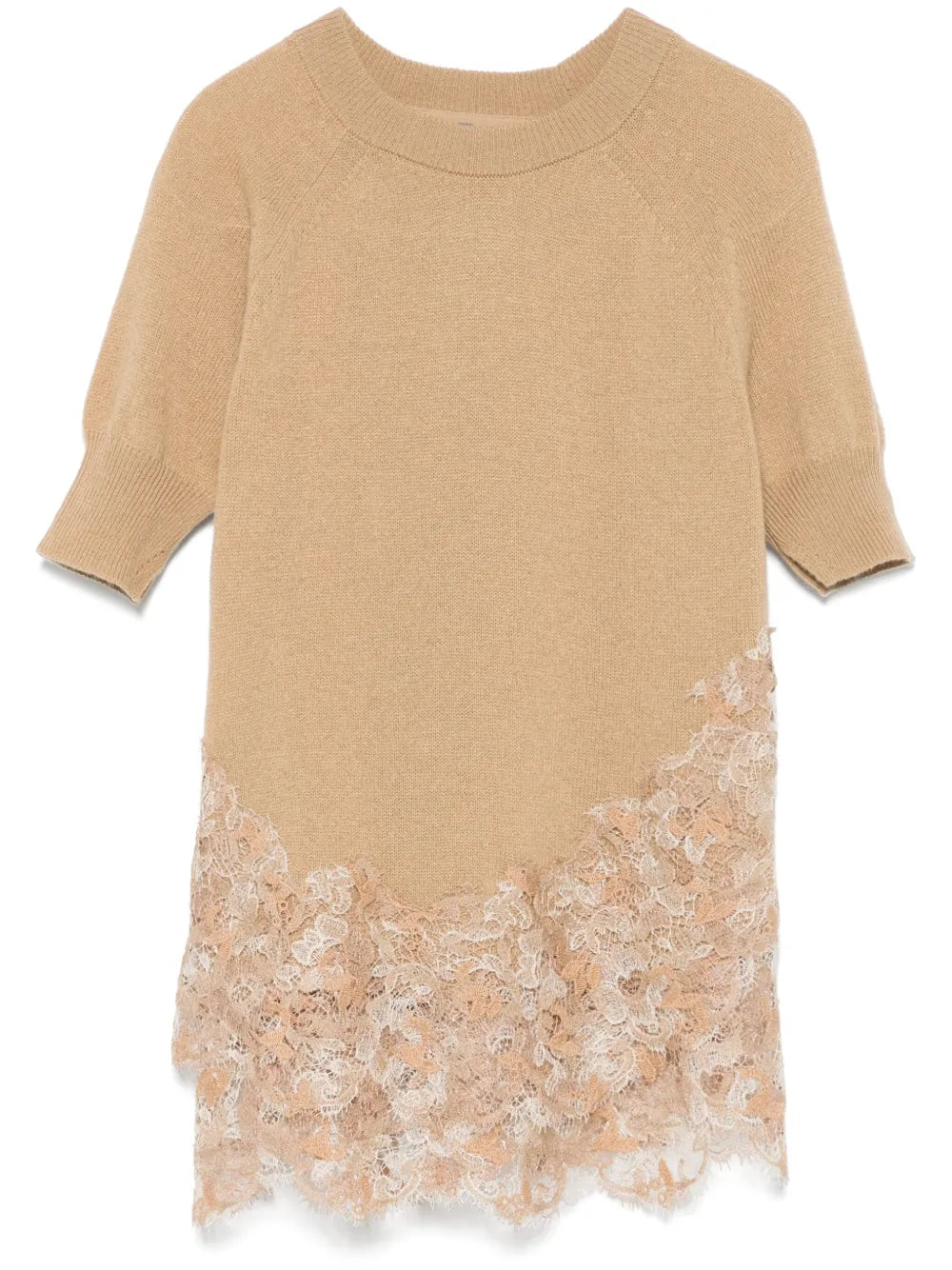 Lace-Detail T-Shirt