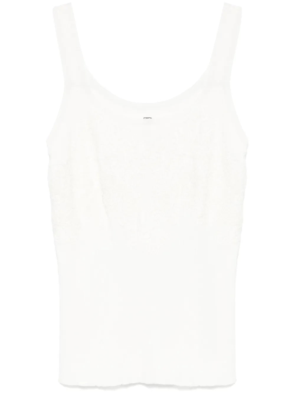Lace-Detail Tank Top