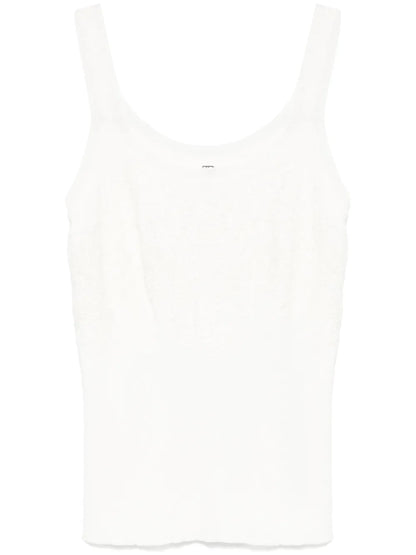 Lace-Detail Tank Top