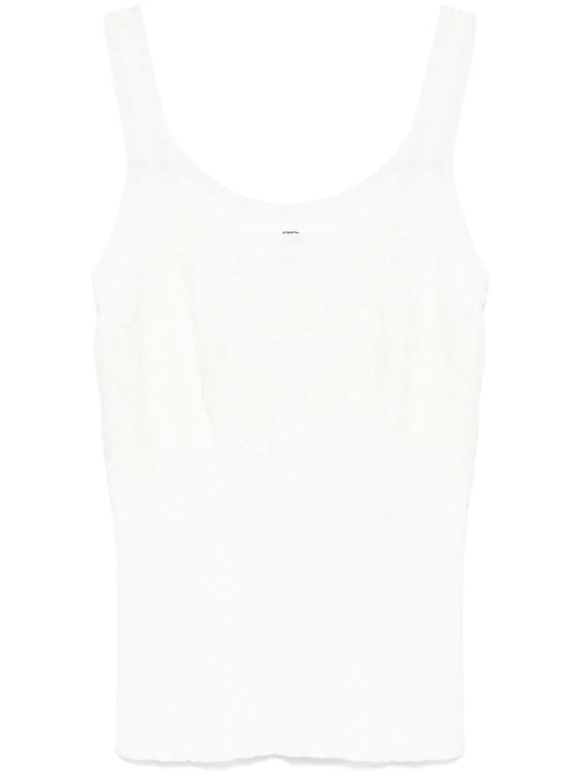Lace-Detail Tank Top