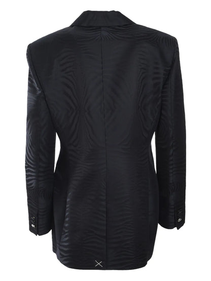 Devoré-Effect Blazer