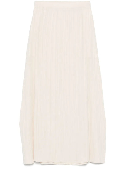 Pleated Midi Skirt