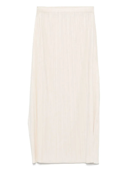 Pleated Midi Skirt
