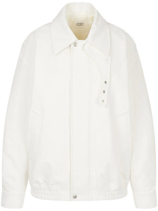 Turn-Up Collar Jacket