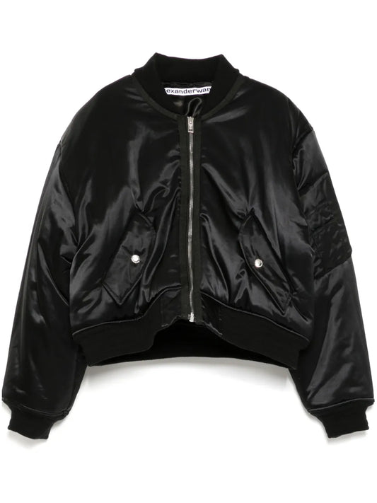Shrunken Bomber Jacket