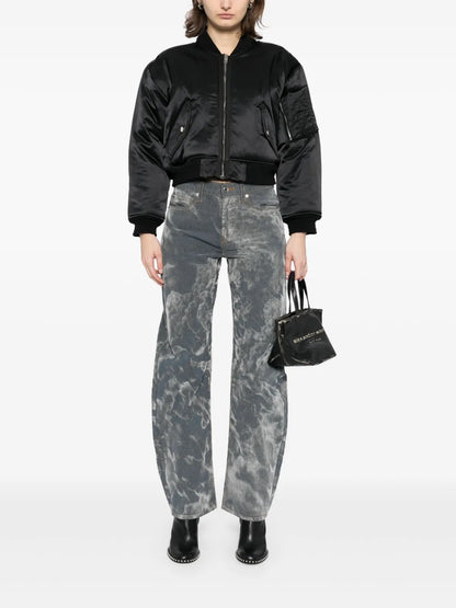 Shrunken Bomber Jacket