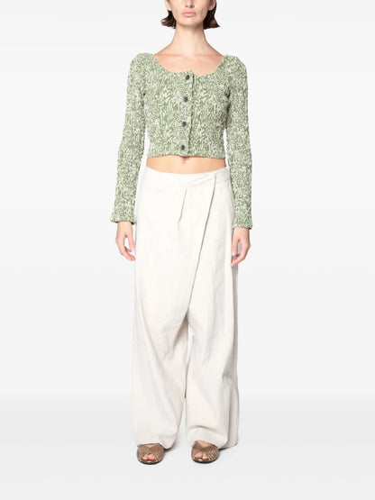 Straight-Leg Trousers