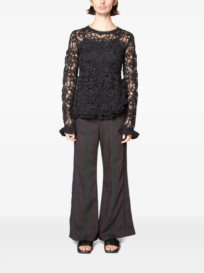 Frilled Lace Top