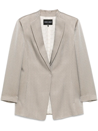 Jacquard Blazer
