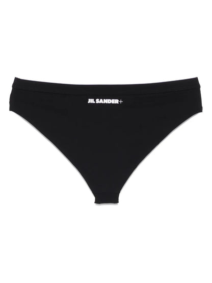 Logo-Print Bikini Bottoms