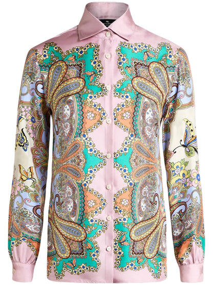 Paisley-Print Shirt