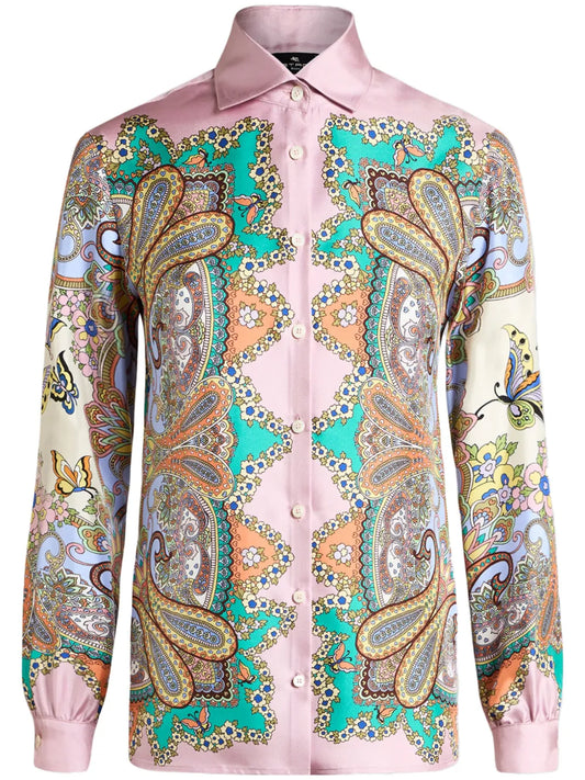 Paisley-Print Shirt