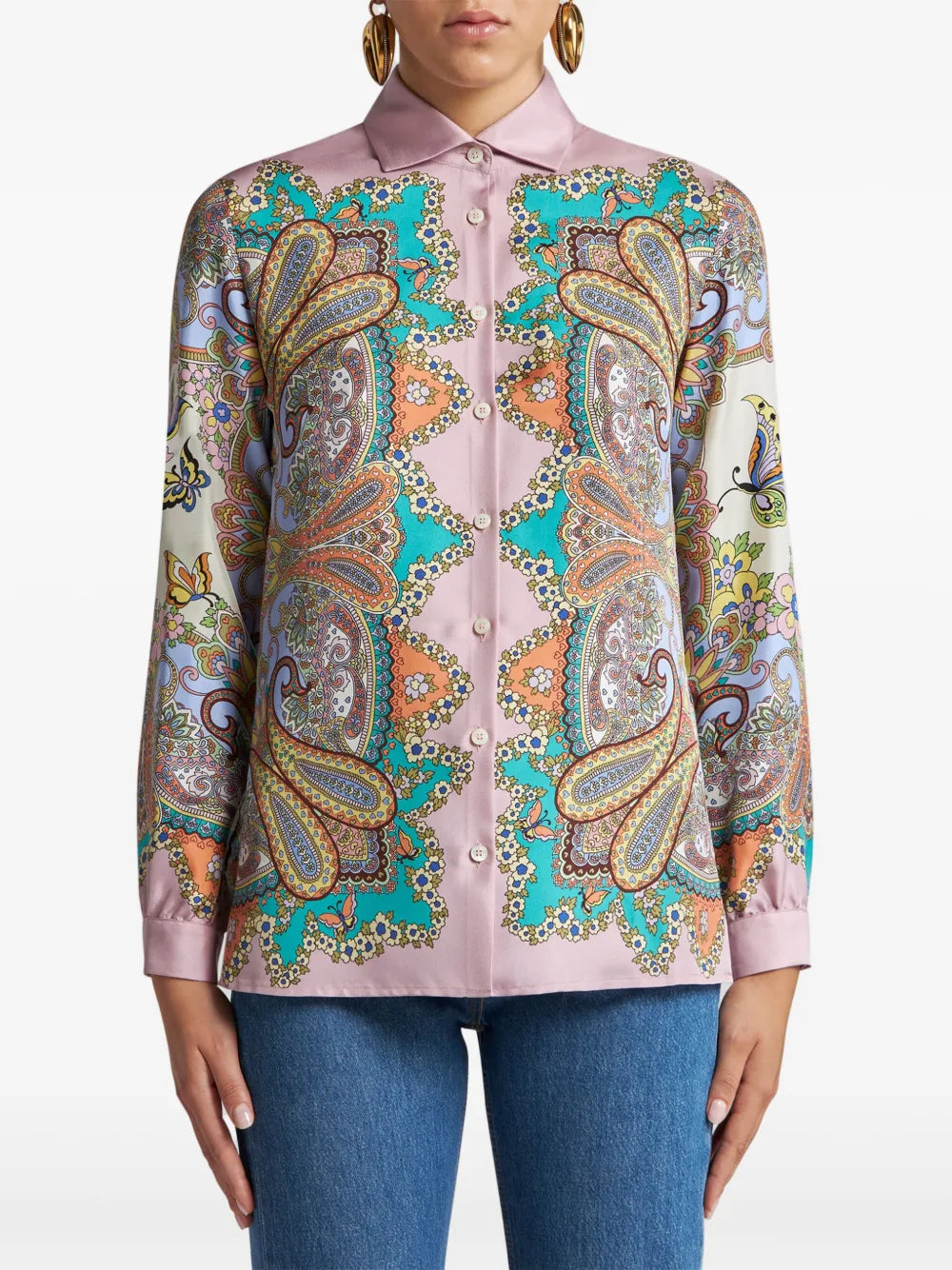 Paisley-Print Shirt