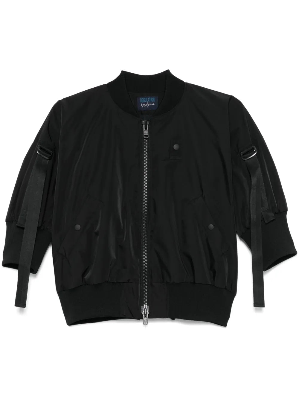 Short-Sleeves Bomber Jacket