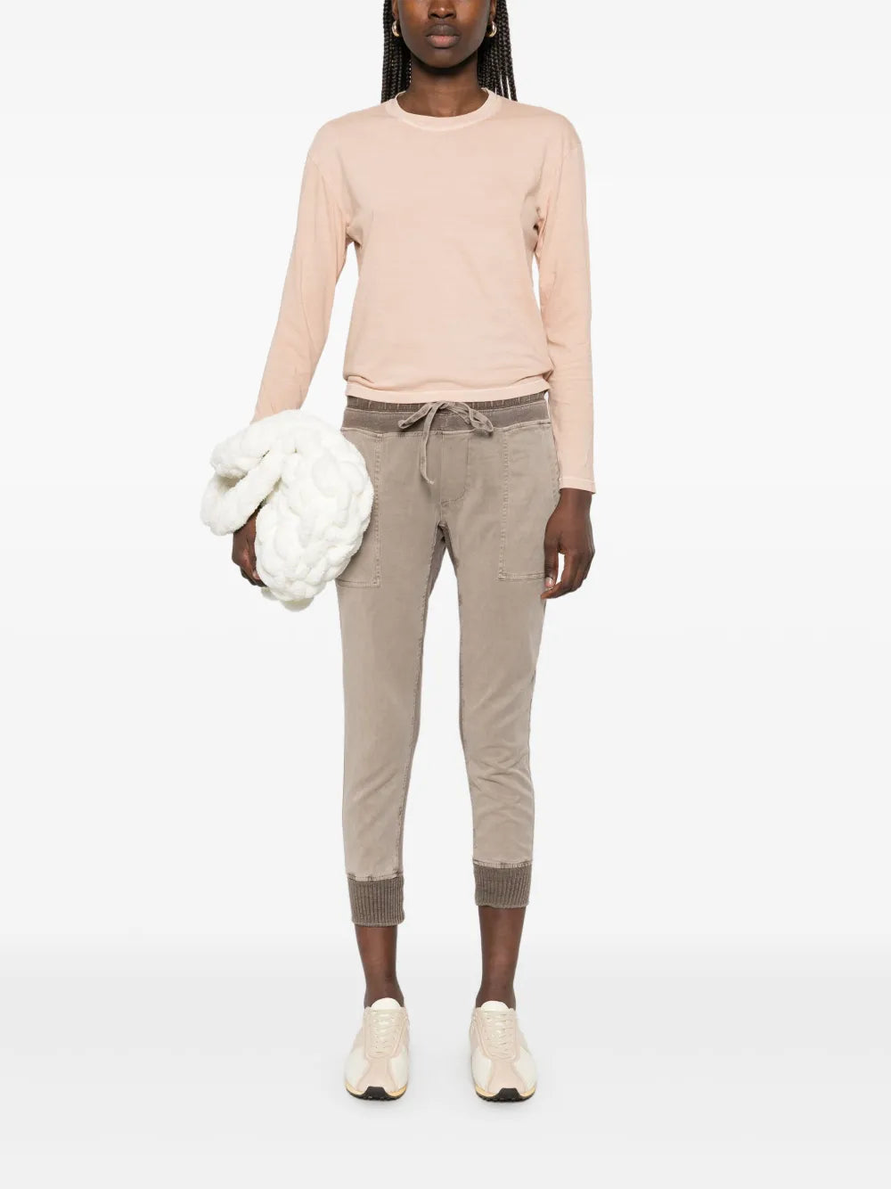 Mixed Media Trousers