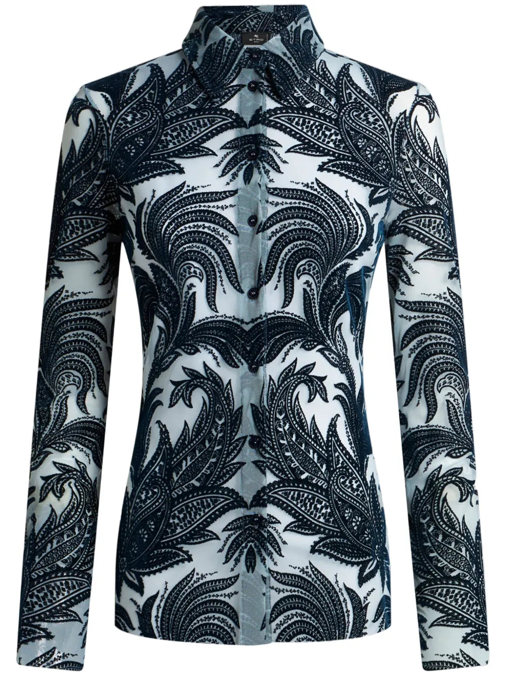 Paisley-Jacquard Shirt