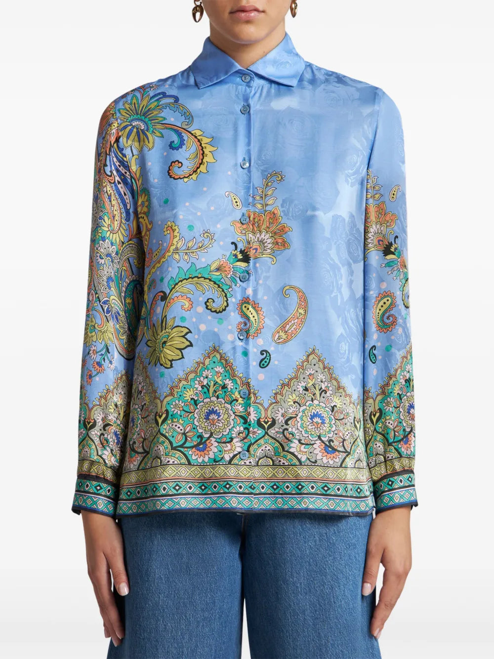Paisley-Print Shirt