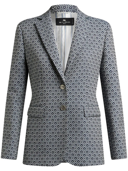 Jacquard Blazer