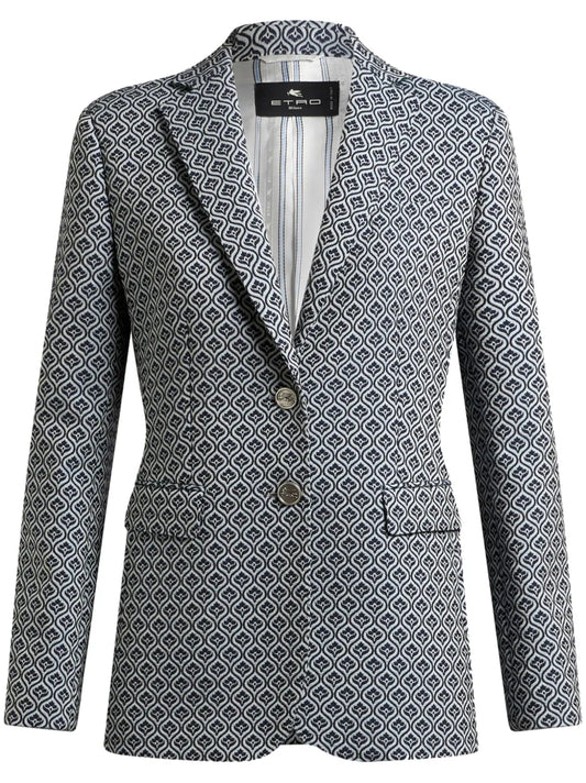 Jacquard Blazer