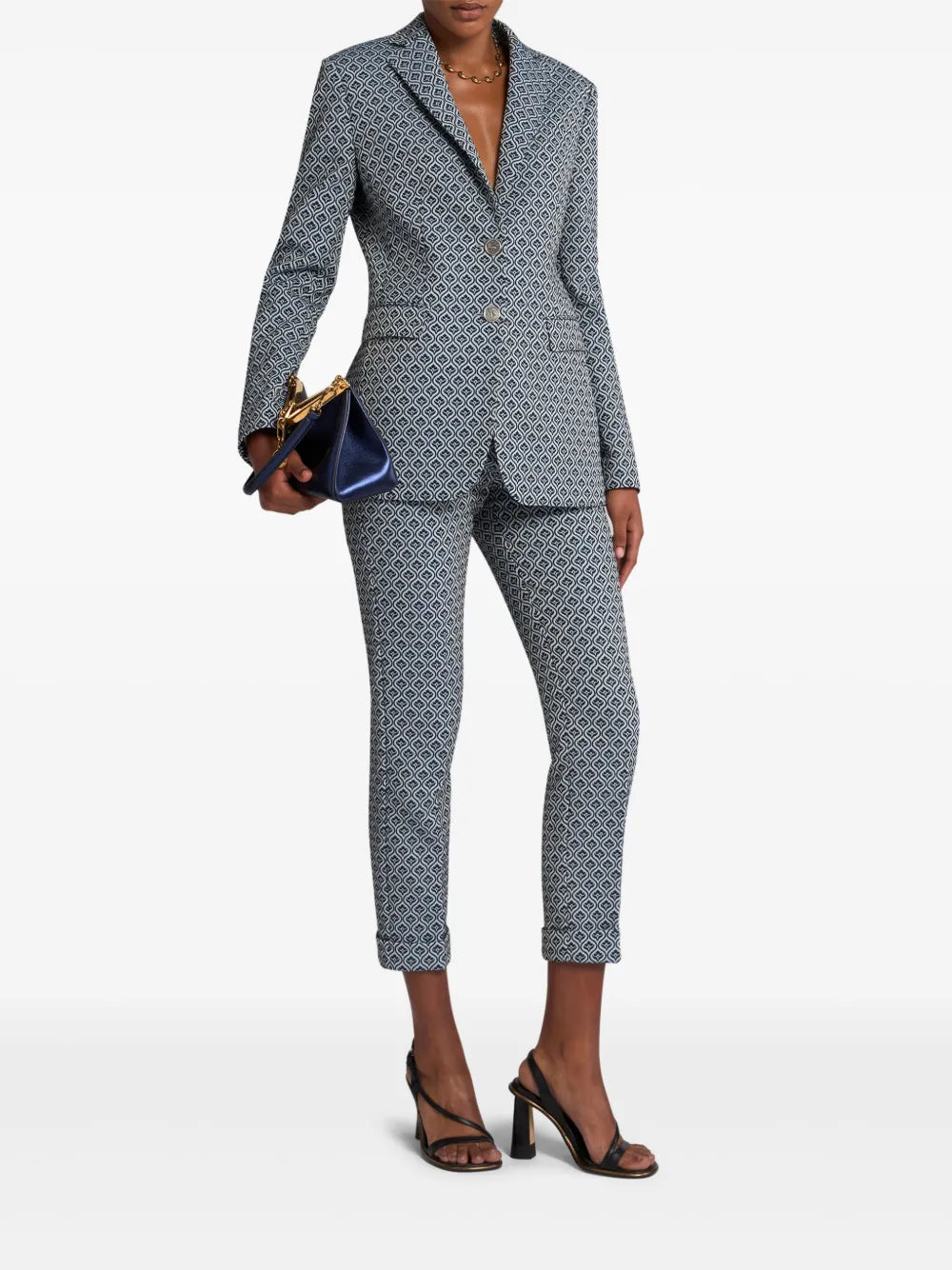 Jacquard Blazer