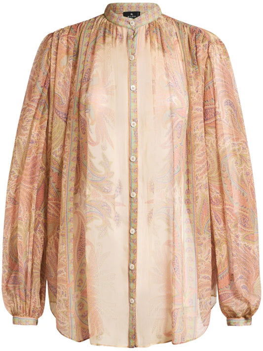 Paisley-Print Shirt