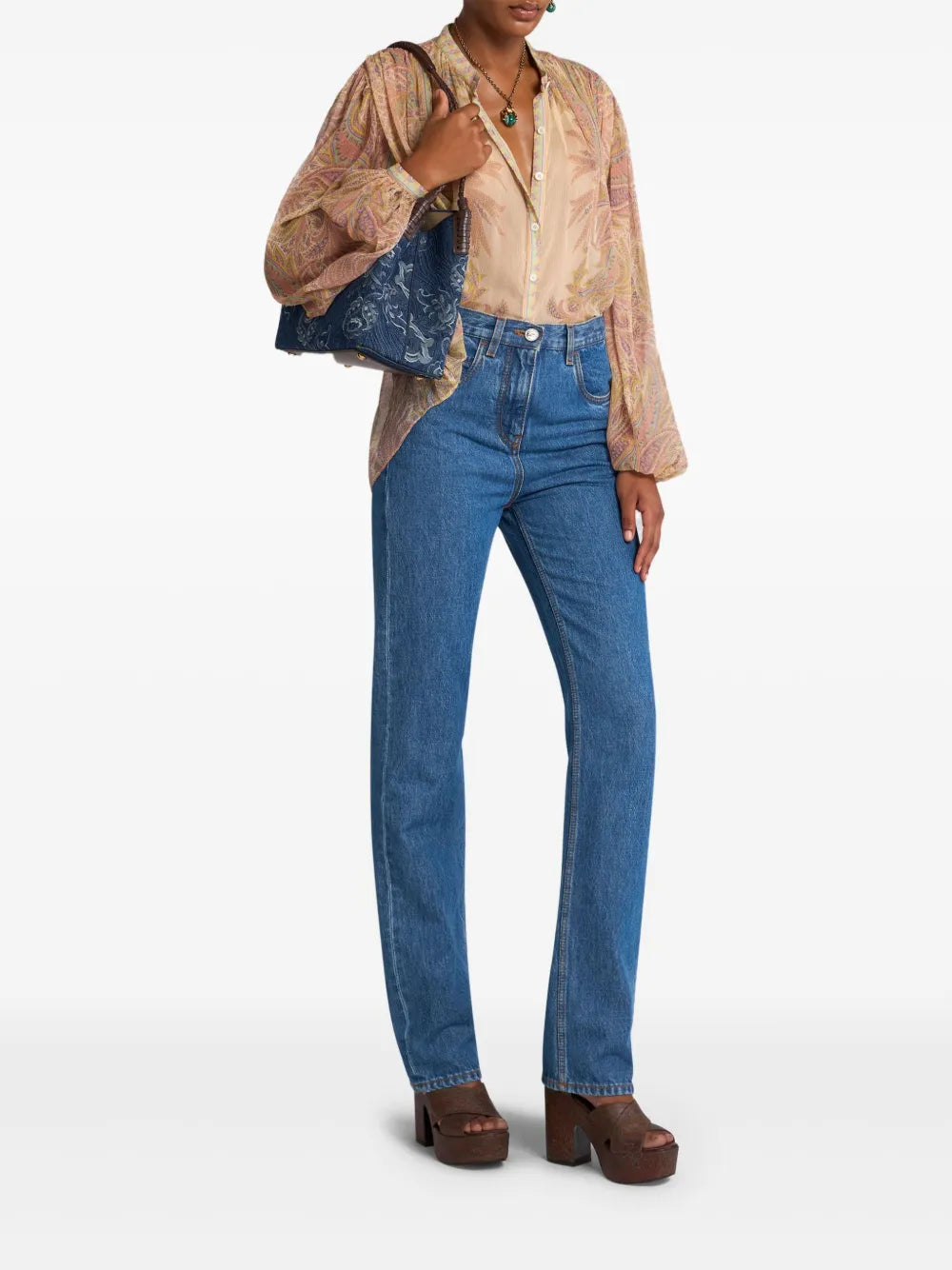 Paisley-Print Shirt