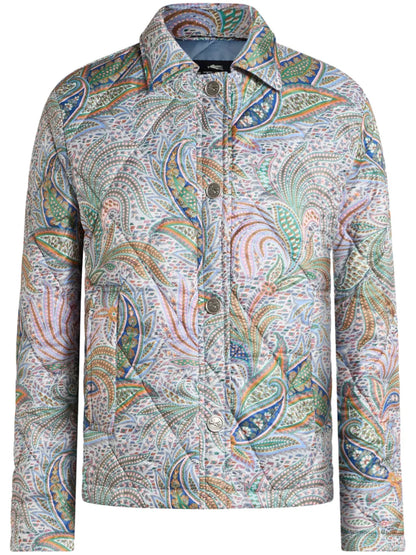 Printed Quilted Jacket