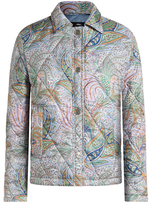 Printed Quilted Jacket