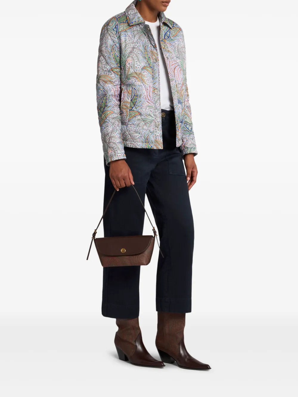 Printed Quilted Jacket